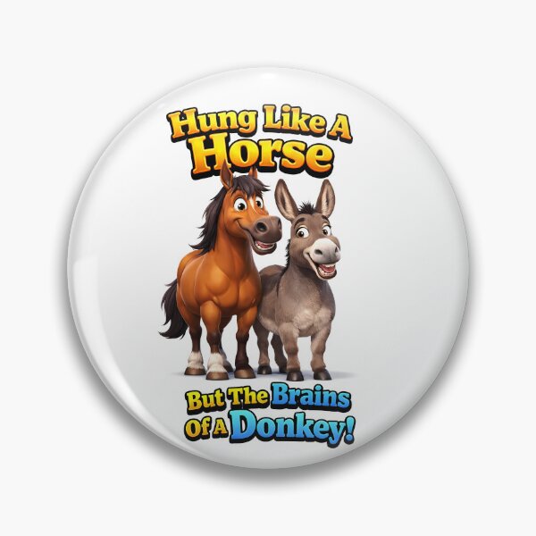 Item preview, Horse and Donkey designed and sold by MarkColeImaging.