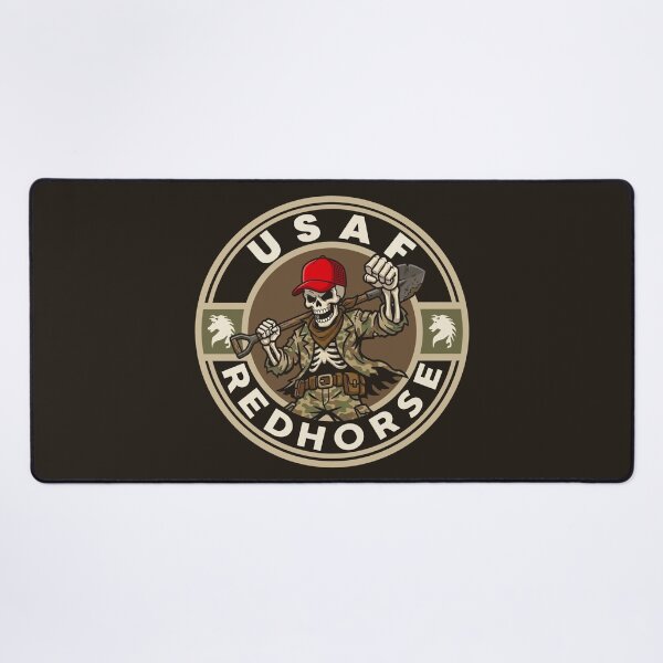 Item preview, USAF REDHORSE skeleton designed and sold by Thea B Creates.