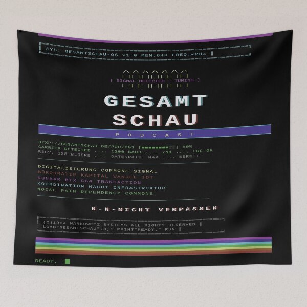 Item preview, The Gesamtschau C64 designed and sold by The Gesamtschau.
