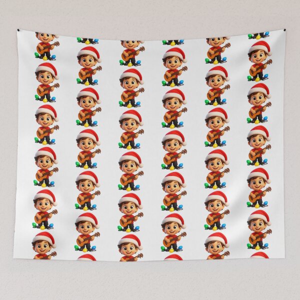 Item preview, Christmas Musician Boy designed and sold by Sillytoe.