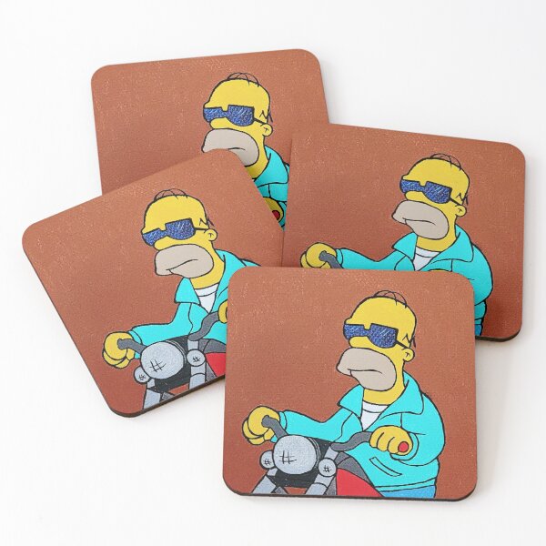 Artikelvorschau, Motorrad Homer Simpson entworfen und verkauft von Baileypaints.