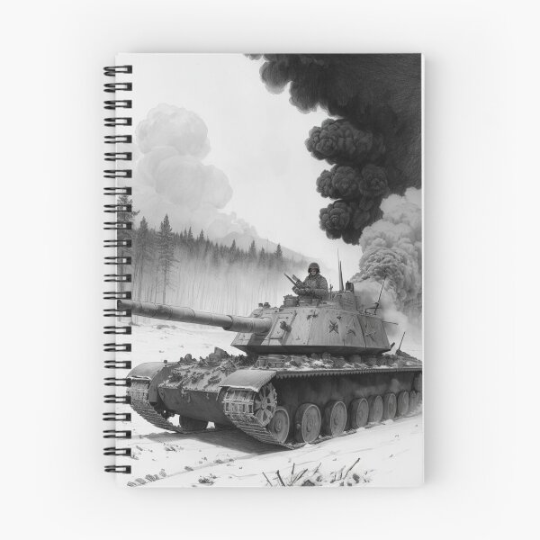 Item preview, Tank on the Battlefield designed and sold by IosArt.