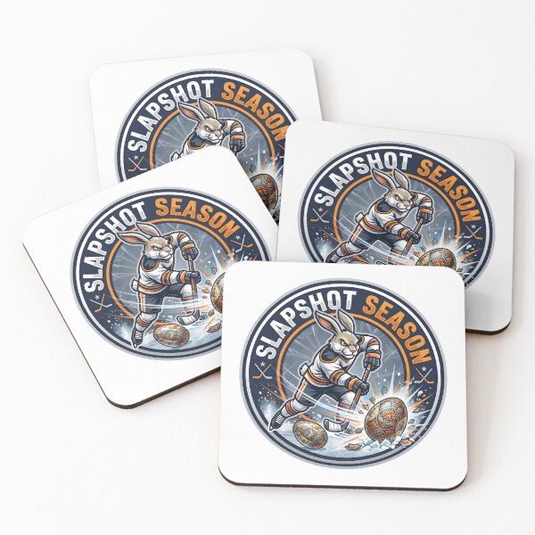 Item preview, Slapshot Season Easter Shirt – Hockey Bunny Premium Graphic Tee designed and sold by relso.