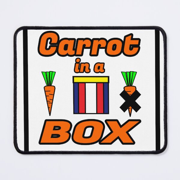 Item preview, Carrot in a Box , Box Version of a party Game from 8 out of 10 Cats . designed and sold by michaelrodents.