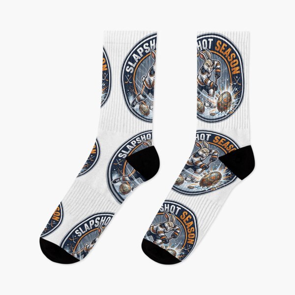 Item preview, Slapshot Season Easter Shirt – Hockey Bunny Premium Graphic Tee designed and sold by relso.