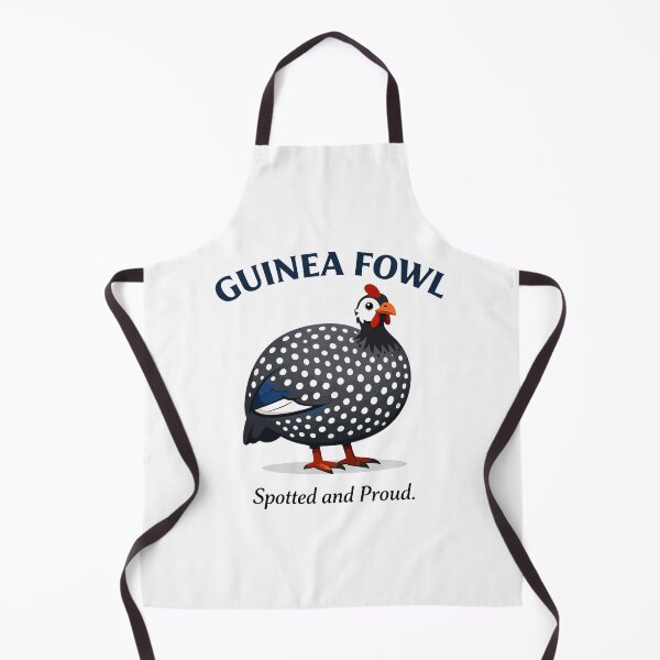 Item preview, Guinea Fowl Spotted Pride Wildlife Illustration designed and sold by WildlifeInc.