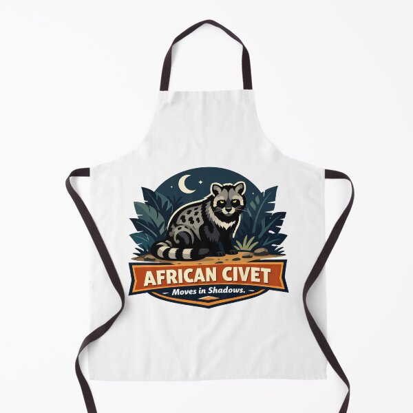 Item preview, African Civet Nocturnal Shadow Walker designed and sold by WildlifeInc.