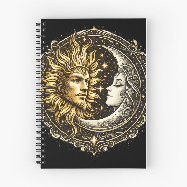 Item preview, Sun and Moon Medallion designed and sold by CyrilloArt.