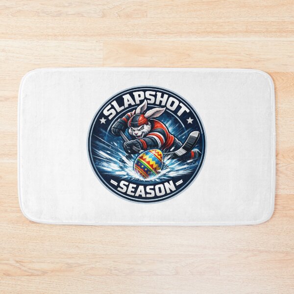 Item preview, Easter Hockey Bunny Shirt – Slapshot Season Graphic Tee designed and sold by relso.
