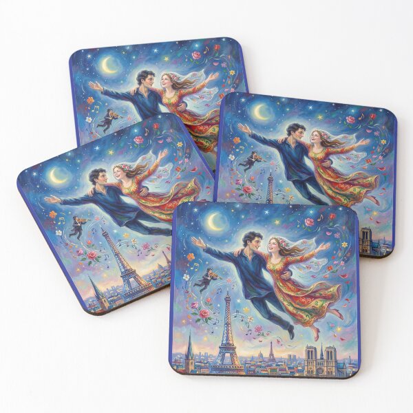 Item preview, Bright colorful Paris the city of love. designed and sold by Natalia-Vlad.