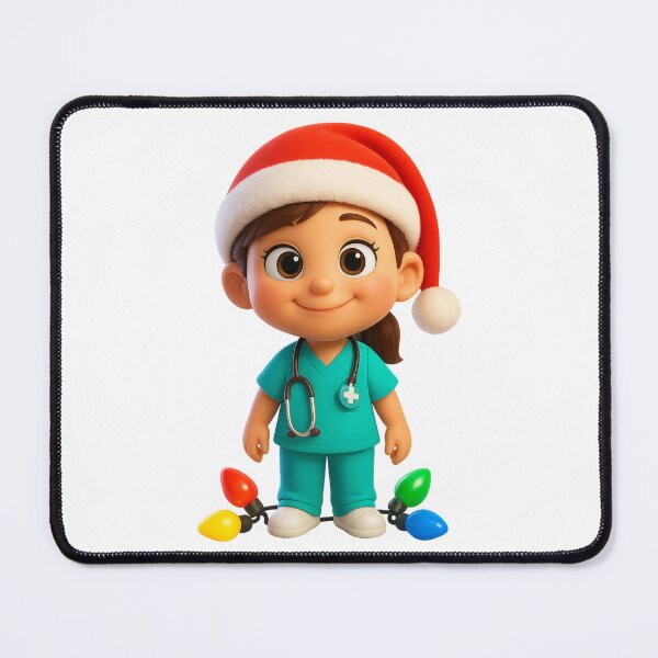 Item preview, Christmas Nurse Girl designed and sold by Sillytoe.