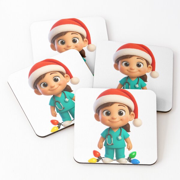 Item preview, Christmas Nurse Girl designed and sold by Sillytoe.