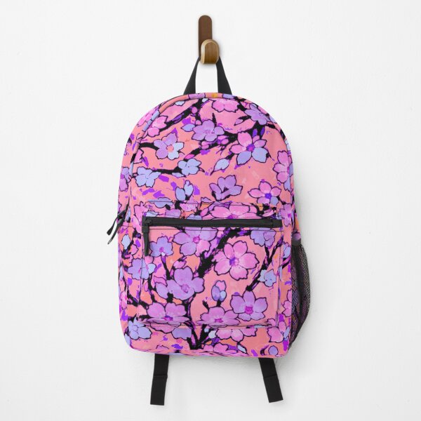 Item preview, Fiery Sunset Blossoms Spring Floral Print designed and sold by BeJolley.