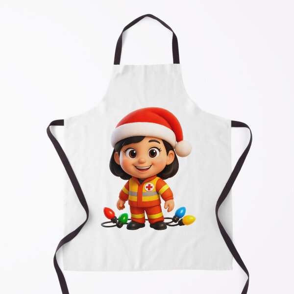 Item preview, Christmas Paramedic Girl designed and sold by Sillytoe.