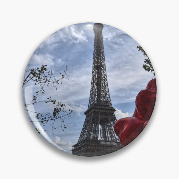 Item preview, Eiffel Tower and Red Balloons designed and sold by StylishDecor.