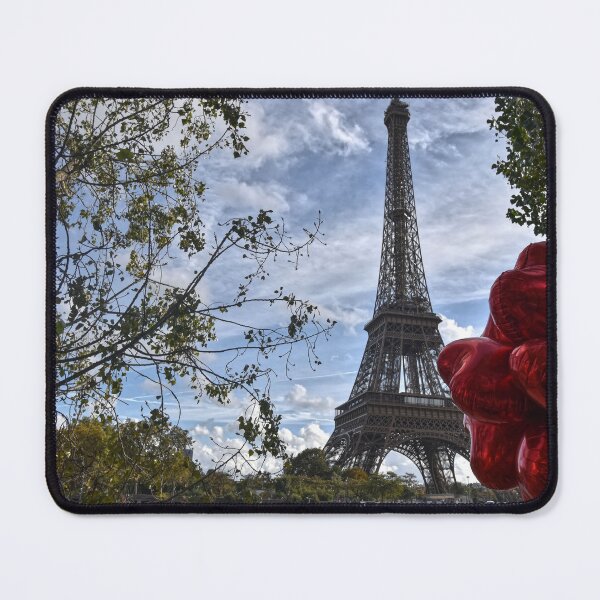 Item preview, Eiffel Tower and Red Balloons designed and sold by StylishDecor.