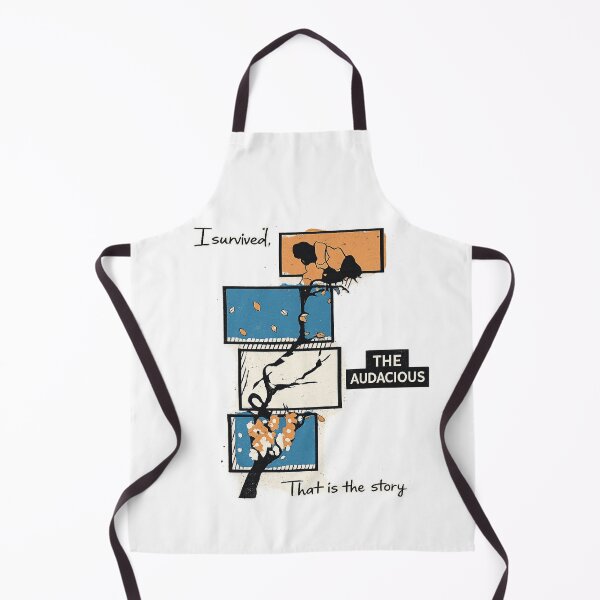 Item preview, I Survived The Audacious Minimalist Abstract Tree Design designed and sold by Aurelux_24.