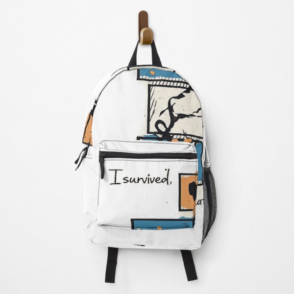 Item preview, I Survived The Audacious Minimalist Abstract Tree Design designed and sold by Aurelux_24.