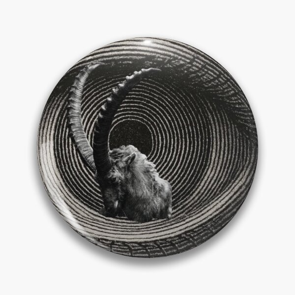 Item preview, The Silent Observer: Hypnotic Ibex Eye designed and sold by emnock.