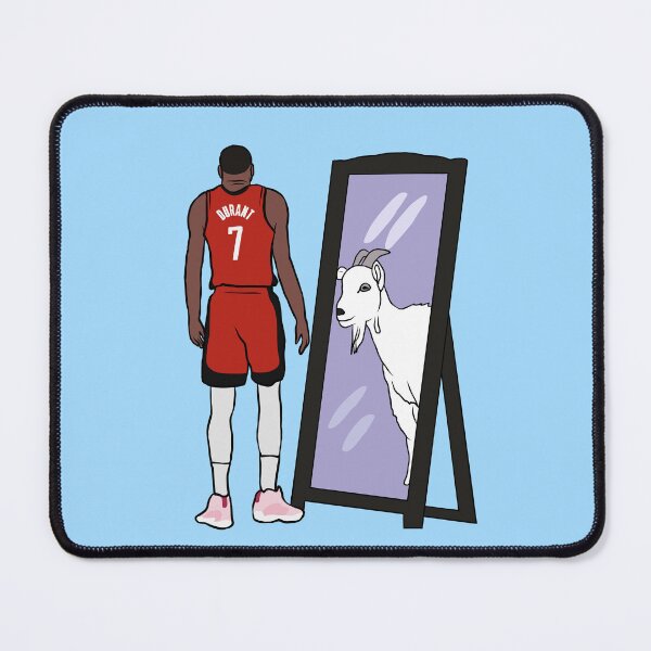 Item preview, Kevin Durant Mirror GOAT Houston designed and sold by RatTrapTees.