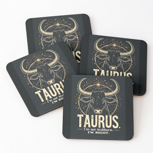 Item preview, Funny Taurus Zodiac Gift I'm Not Stubborn Right designed and sold by owi-art.