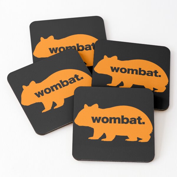 Item preview, Orange Wombat Silhouette  designed and sold by pUNKnown.