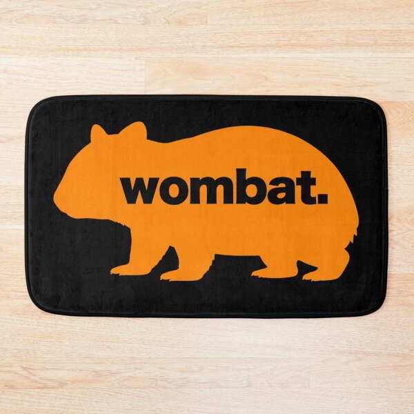 Item preview, Orange Wombat Silhouette  designed and sold by pUNKnown.