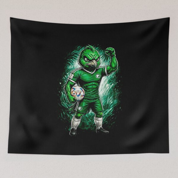 Item preview, Saudi Arabia Mascot World Cup 2026 Football Power designed and sold by Not Hugo.