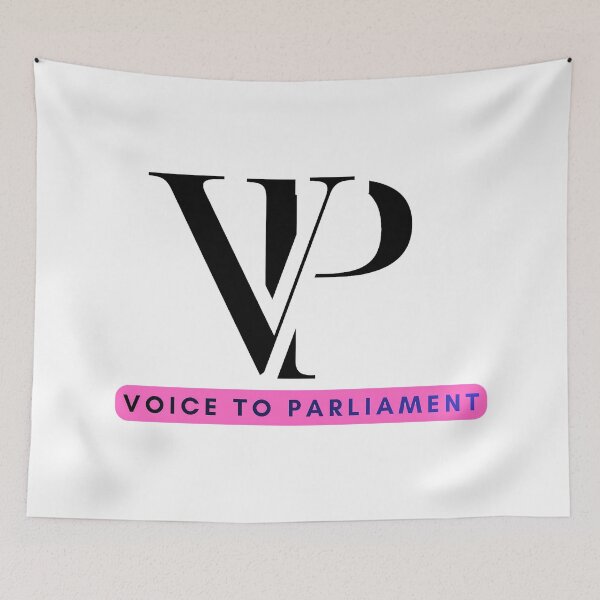 Item preview, Voice To Parliament VP Logo Awareness Typography designed and sold by ascendzero.