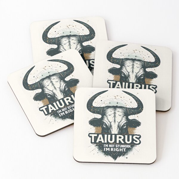 Item preview, Funny Taurus Zodiac Gift I'm Not Stubborn Right designed and sold by owi-art.