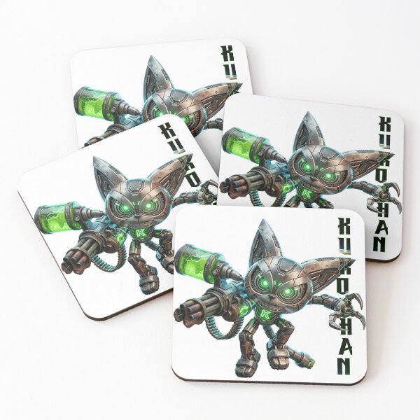 Item preview, Cybernetic Kuro-chan Mecha Gatling Gun Design designed and sold by  Merch08 .