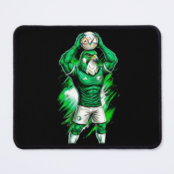 Item preview, Saudi Arabia Mascot World Cup 2026 Football Power designed and sold by Not Hugo.