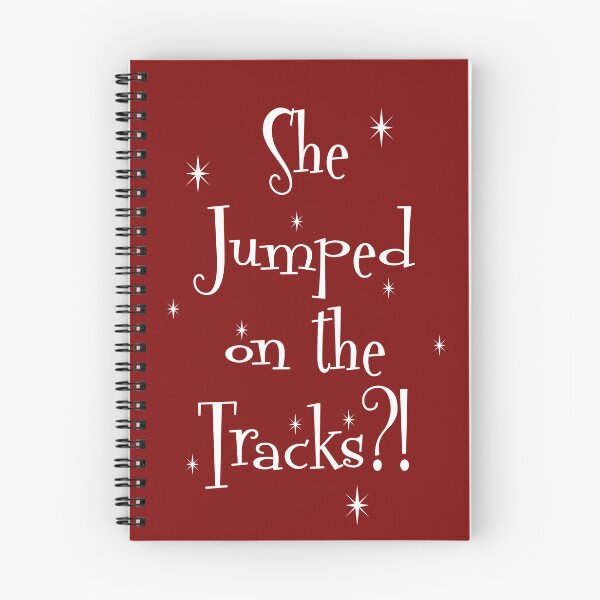 Item preview, She Jumped On The Tracks? designed and sold by Normbot2000.