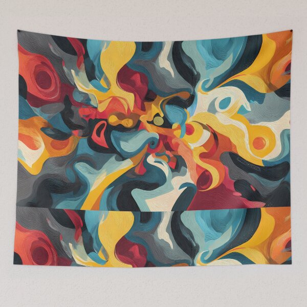 Item preview, Beauty Paint Illustration Aesthetic Landscapes Art Design designed and sold by ART ATTACK ZONE.
