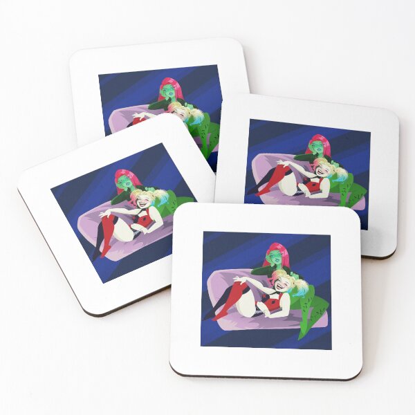 Artikelvorschau, Harley Quinn und Giftefeu entworfen und verkauft von Galaxydiamond.