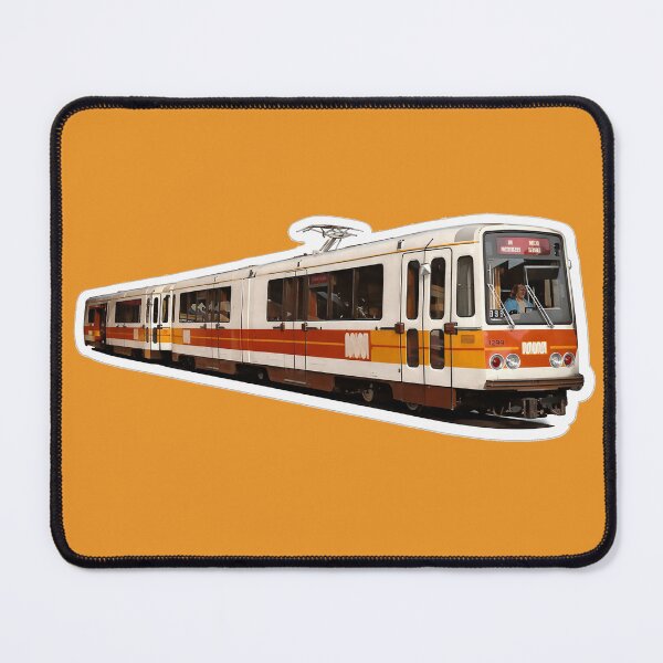 Item preview, Vintage Muni Train in San Francisco designed and sold by PIXEL POP DESIGNS - Beyond the Norm!.