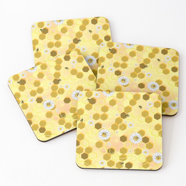 Item preview, Neon Bumblee Bees - Yellow designed and sold by By Sapphire's Design.