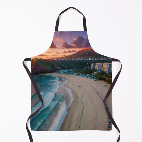 Item preview, Tropical Beach Sunset with Mountain Coastal Views designed and sold by CASASIS_MERCH.