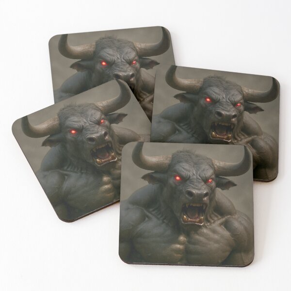 Item preview, Raging Minotaur designed and sold by fantasyai3.