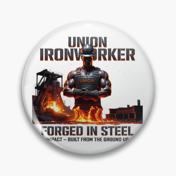 Item preview, Forged In Steel designed and sold by HardHatDogTag.