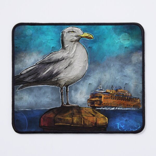 Item preview, Midnight Ferry, Morning Gull designed and sold by Charles Michael.