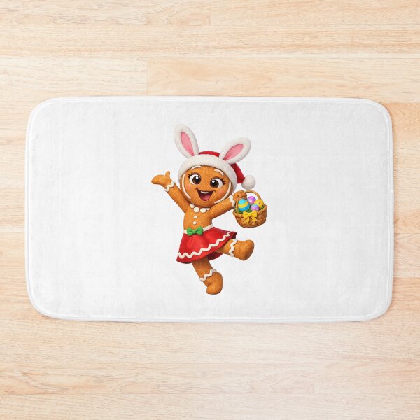 Item preview, Easter Christmas Gingerbread Girl designed and sold by Sillytoe.