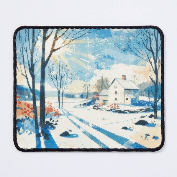 Item preview, Winter Sunlit Countryside Silence designed and sold by Dusk Atelier.