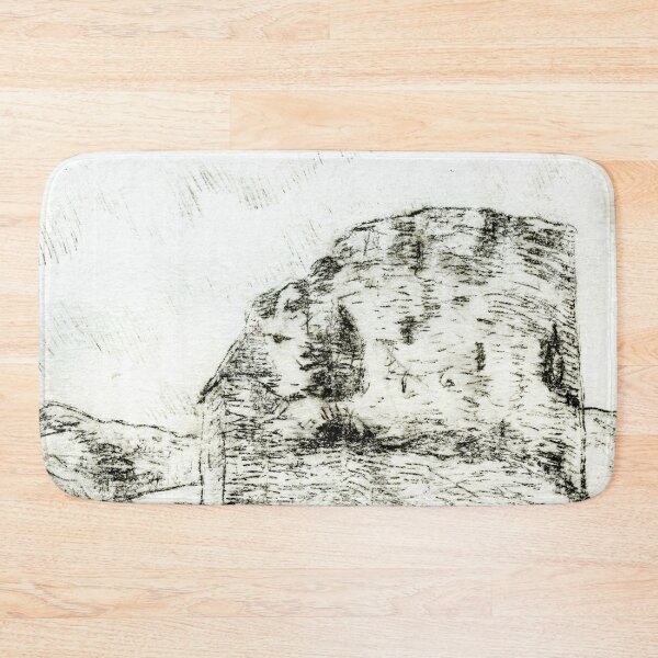 Item preview, Dry Point Print of Castell Dolbadarn Castle, Llanberis, North Wales in Sepia designed and sold by LymphomaLass.