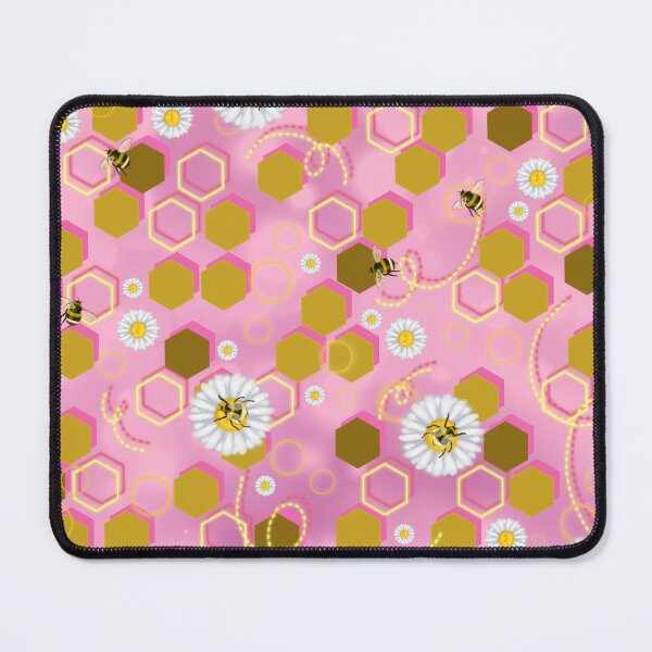 Item preview, Neon Bumblee Bees - Pink designed and sold by By Sapphire's Design.