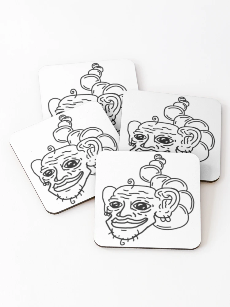 Thumbnail 1 of 5, Coasters (Set of 4), gregory designed and sold by Certified Goober Art.