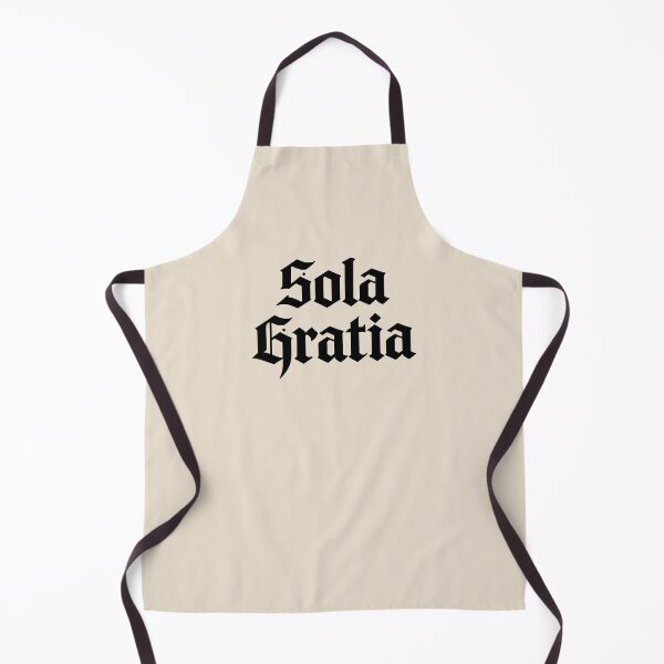 Item preview, Reformed Theology Sola Gratia Calvinist Christian Design - Black Lettering designed and sold by Glory After Tears.