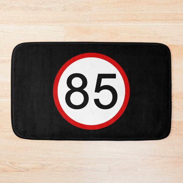 Item preview, Speed Limit 85 with Red Circle, Road Sign, Age Sign, Novelty Sign designed and sold by AASparksDesigns.
