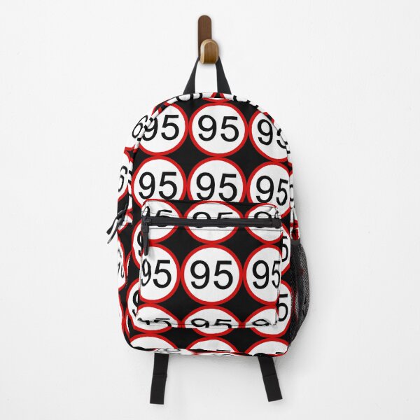 Item preview, Speed Limit 95 with Red Circle, Road Sign, Age Sign, Novelty Sign designed and sold by AASparksDesigns.
