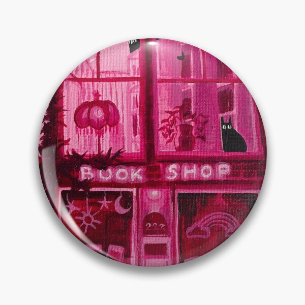 Aperçu de l'œuvre Librairie rose créée et vendue par Spooky Ash Art.
